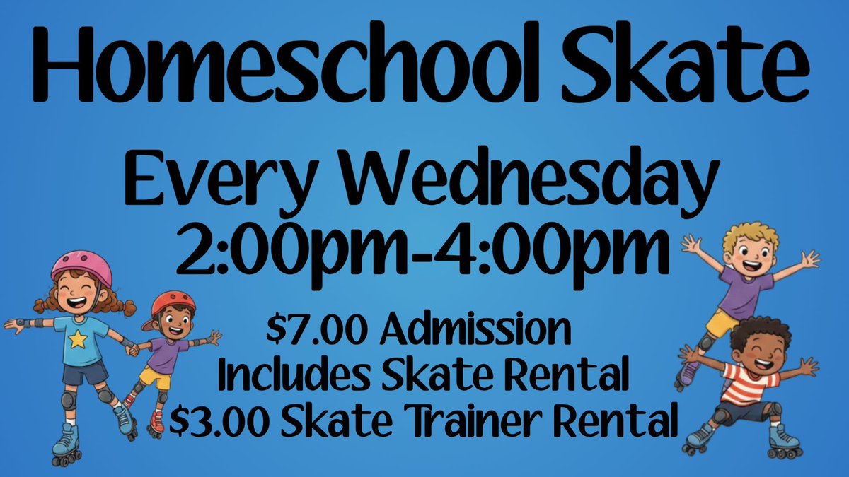 #GreatSkate #RollerRink #SkateWithUs #RollerSkate #Skate #StPetersMO #STL #ThingstodoinSTL #Homeschool #HomeschoolSkate