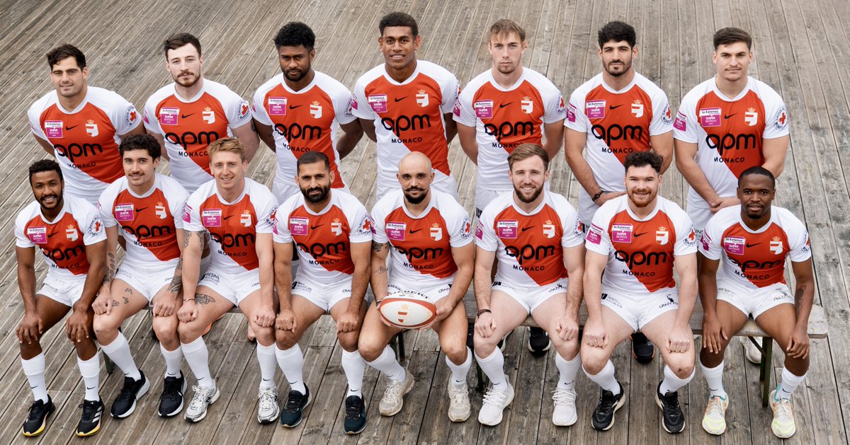 MonacoRugby7s's tweet photo. L'équipe et le staff qui nous ont fait vibrer ! ✨
Merci pour tout.
#monacorugby7s #supersevens #equipe #competition #inextenso https://t.co/6GuMF3Y2dV