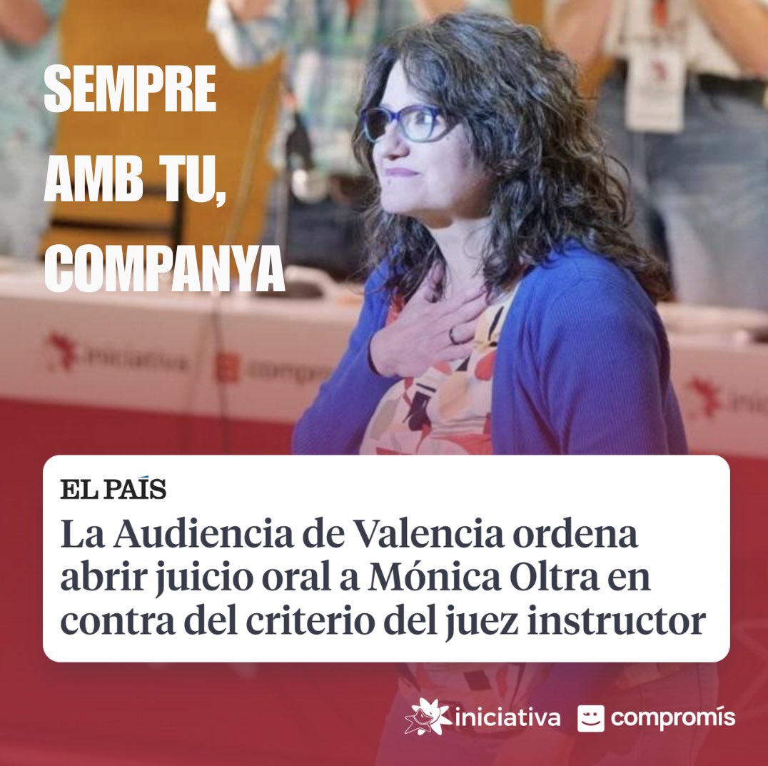 El jutge ho va deixar clar: "No hi ha ni tan sols un sol indici racional de criminalitat" 

La veritat només té un camí. Sempre amb tu, companya.🧡
