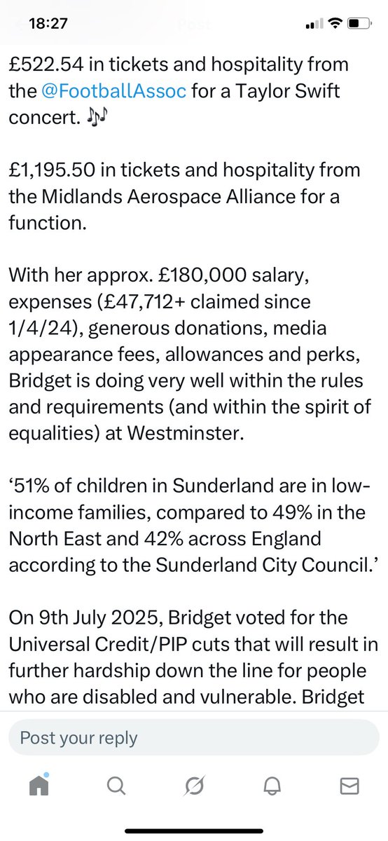 1879SAFC's tweet photo. @SaulStaniforth She’s a vile piece of shit 

As corrupt , dishonest &amp; self seeking as the rest of

#UTTERSCUM https://t.co/VxRi7biGWq