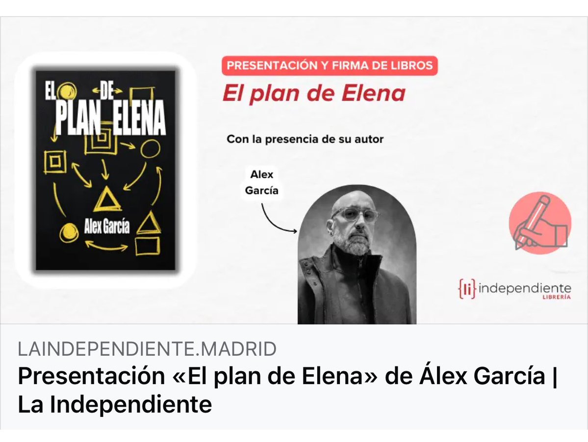 Presentamos mi novela “El plan de Elena” a las puertas de la primavera, y será la excusa para platicar sobre los límites del trauma, la memoria y la redención.

El renacer.