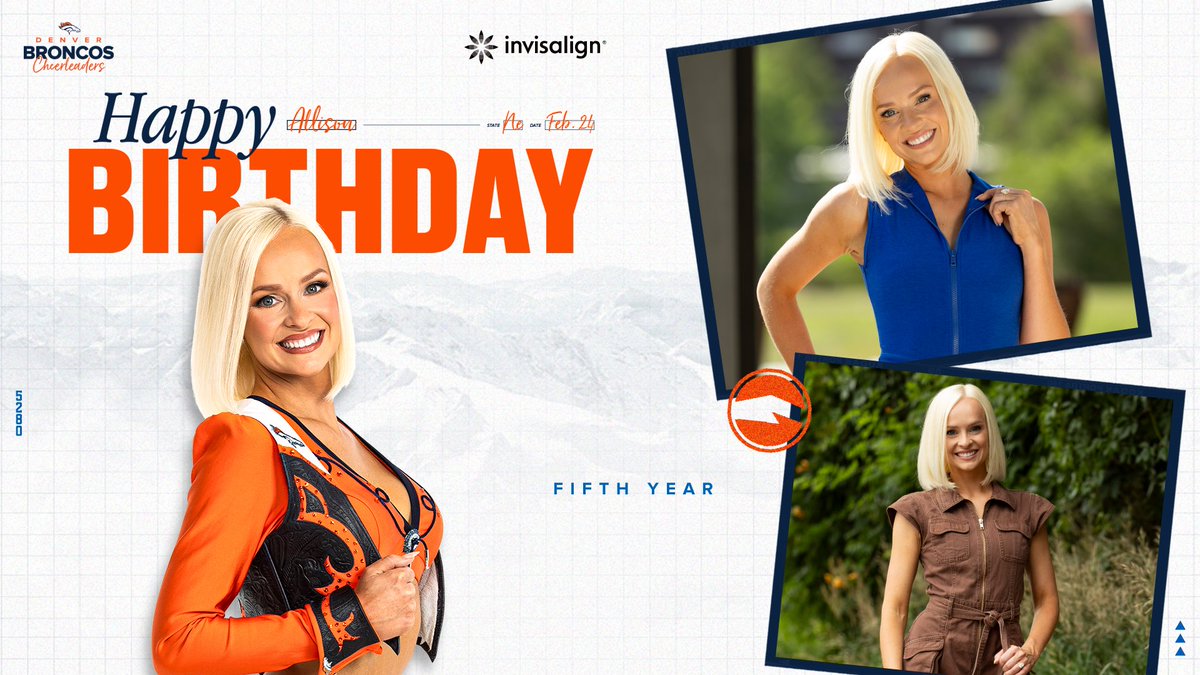 Happiest birthday, DBC Allison! Help us send her into another year feeling all the love 💙🎉

#DBC2025 | #Birthday
