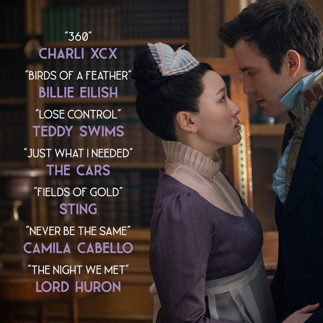 As músicas da parte 2 de Bridgerton 🥹🥹🥹🥹🥹🥹🥹🥹🥹🥹🥹🥹