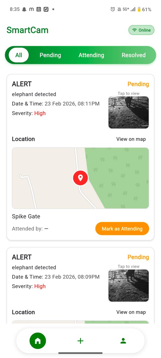 raghav_99's tweet photo. 23rd Feb, Monday Alerts near Kushalnagar. #humanelephantconflict https://t.co/RLqUOswxHF