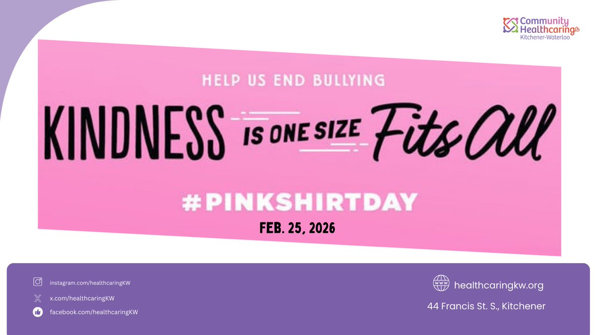 Community Healthcaring Kitchener-Waterloo tweet media