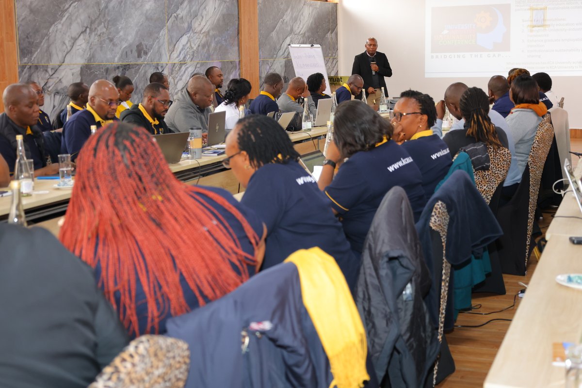 Vice Chancellor KCA University tweet media