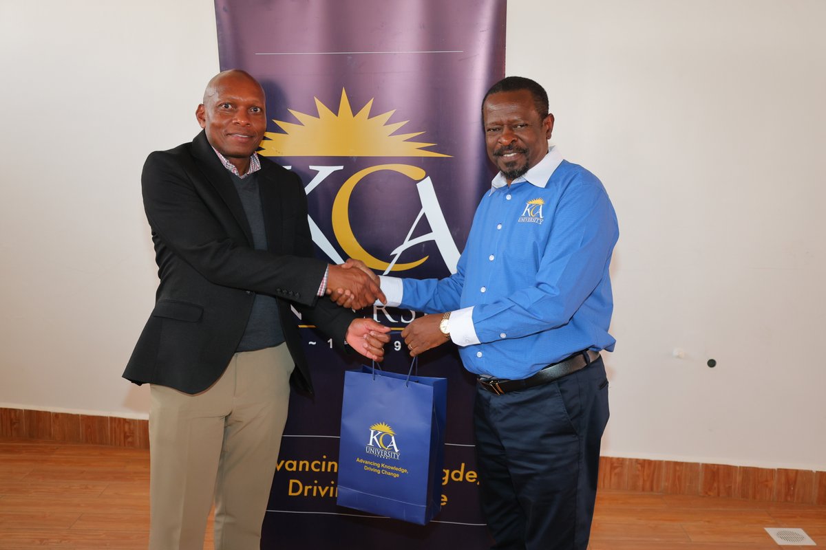 Vice Chancellor KCA University tweet media
