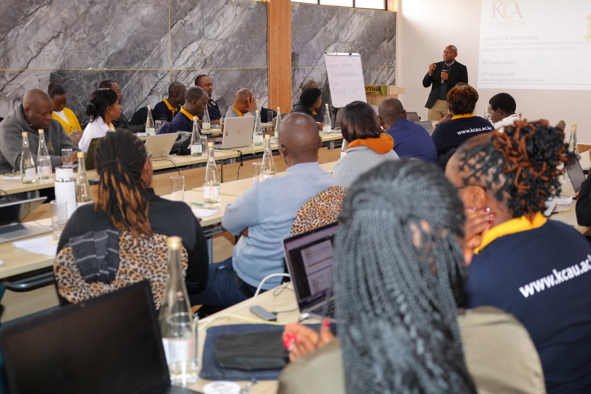 Vice Chancellor KCA University tweet media