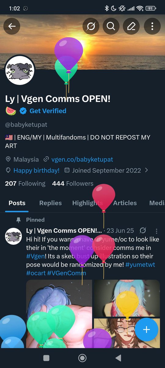 Ly | Vgen Comms OPEN!🍉 tweet media