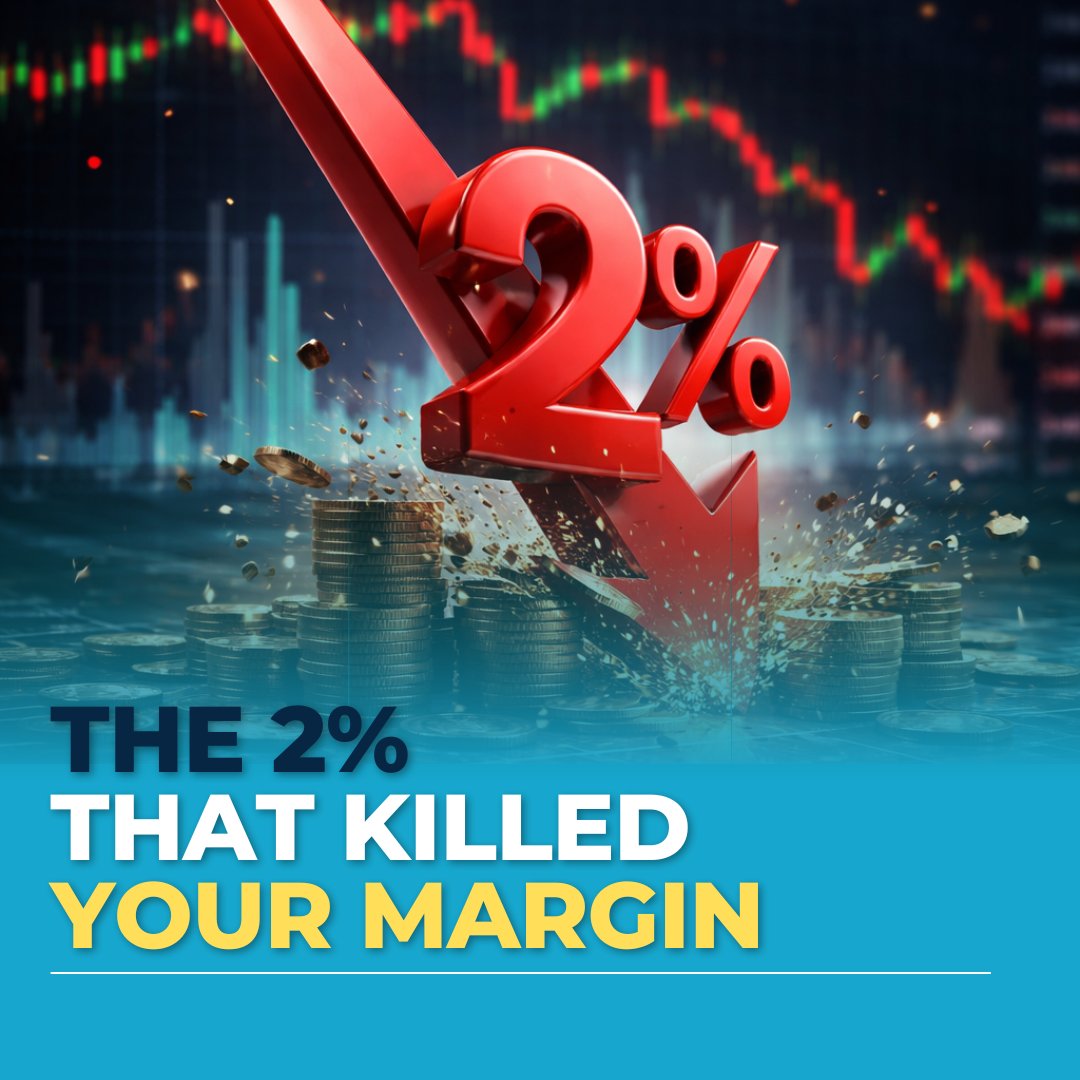 You don’t lose profit in big moments.

You lose it in small percentages.

Let’s say February did $100,000 in sales.

Prime cost should be 60%:
60% = $60,000
But it drifted to 62%
That’s $62,000

That small 2% shift just cost you:
👉 $2,000 in one month
👉 $24,000 in a year

On