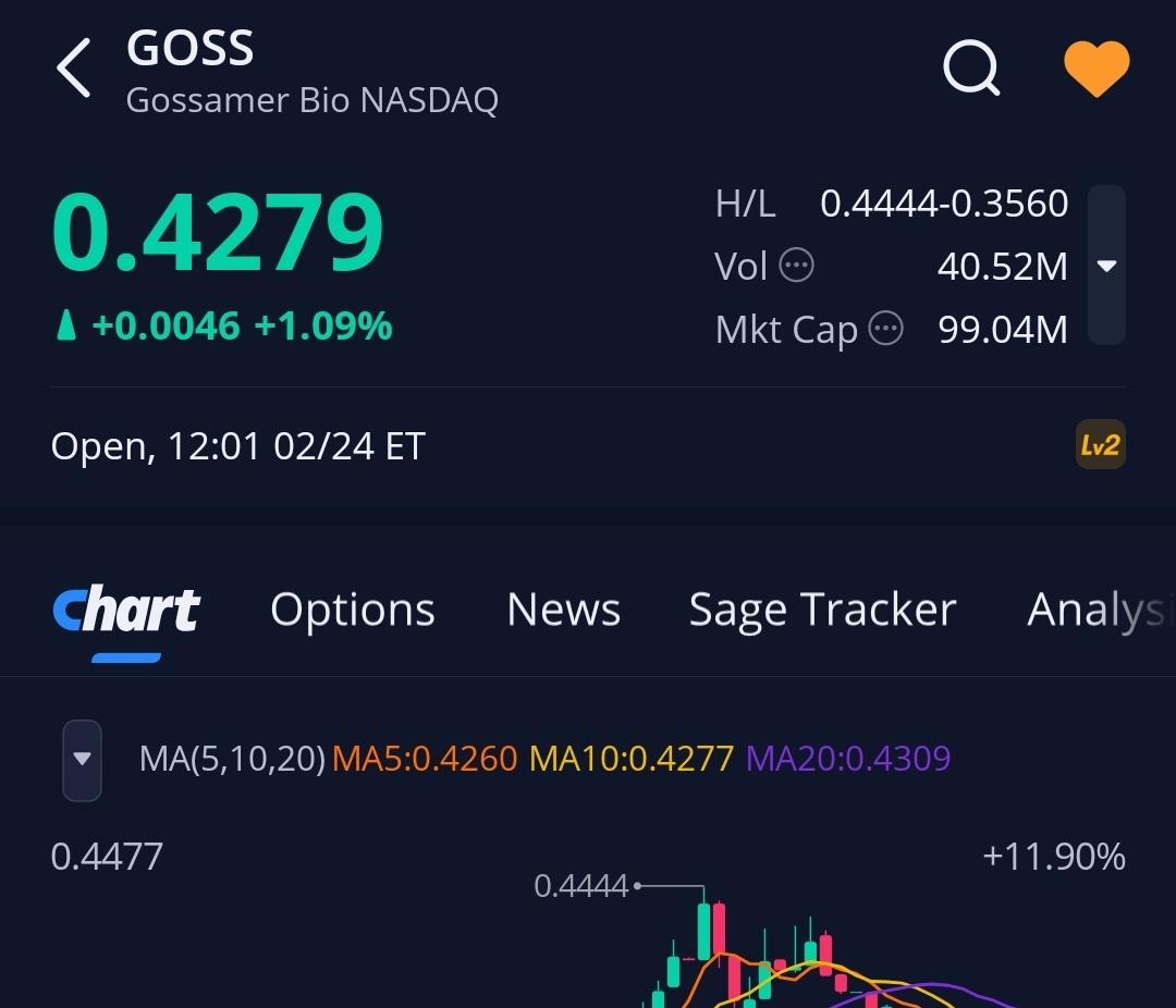 $GOSS BUY BUY BUY 🚨🚨🚨🚨
TARGET 0.75-1.50-2.19+
Expect a huge surge today after the close with the filing of new 13D corporate ownership.
x.com/i/status/20260…