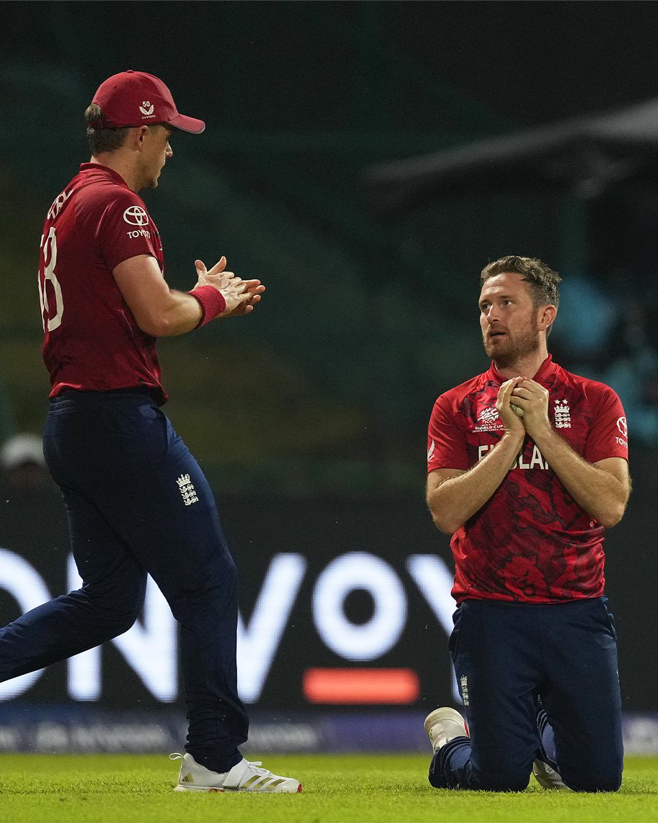 hantscricket's tweet photo. WHAT a win for England against Pakistan 🤩

Liam Dawson was the pick of the bowlers with 3-24 - and was on a hattrick at one point ☝️

Harry Brook's maiden IT20 century ensured the Three Lions became the first team to qualify for the semi-finals 🦁

Next up ⏩ New Zealand on Friday