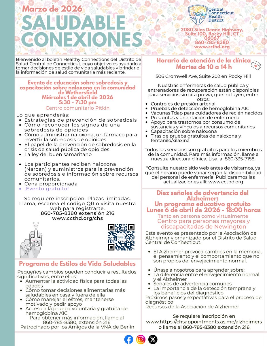 Central Connecticut Health District tweet media