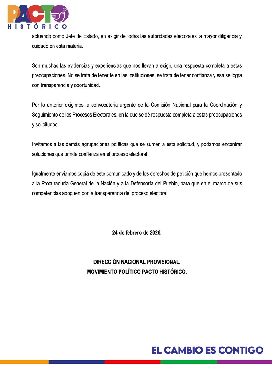 Pedimos garantías sobre el software electoral en Colombia. A través de derechos de petición a la <a href="/Registraduria/">Registraduría Nacional del Estado Civil</a>  y al <a href="/CNE_COLOMBIA/">CNE Colombia</a> , solicitamos acceso al código fuente, auditorías nacionales e internacionales y detalles sobre quienes administran las bases de datos del sistema