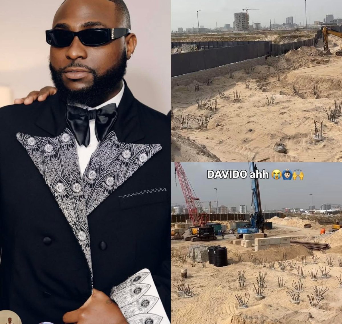 Breaking News 😳😳🚨🚨🚨

Davido is building the biggest house ever owned by a celebrity in Nigeria around Eko Atlantic .  

More than 100 real estate agents presented houses to him but none made sense .  

This new house has a mini stadium , mini zoo , mini super market , studio