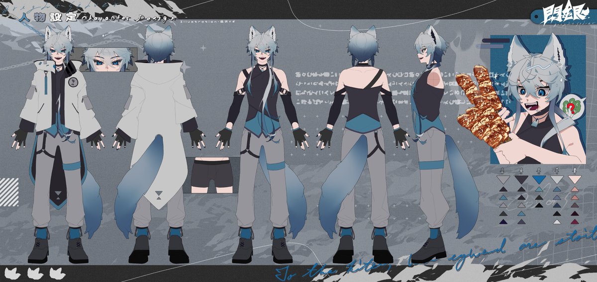 閃銀シルバ 【紫勾勾拼命中】 tweet media