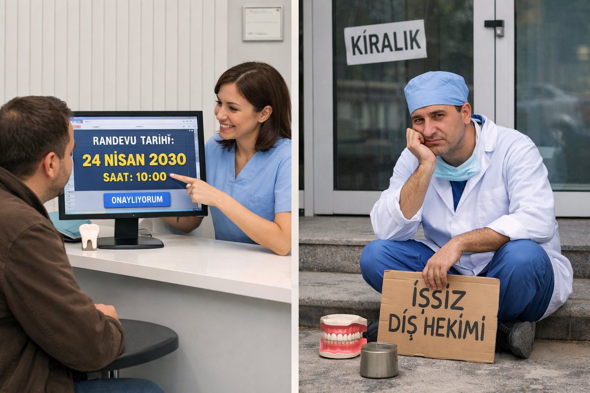 85 milyonun ağız sağlığı, sadece ADSM’lerin omuzlarına yüklenemez. Mahalle bazlı koruyucu diş hekimliği için ASM kadroları açılmalıdır.
#DişveEczadanOyYok
<a href="/suayipbirinci/">Doç. Dr. Şuayıp Birinci</a> <a href="/erolozvar/">Erol Özvar</a> <a href="/YuksekogretimK/">Yükseköğretim Kurulu (YÖK)</a> <a href="/drmemisoglu/">Prof. Dr. Kemal Memişoğlu</a> <a href="/profokumus_/">Prof. Dr. Nurullah Okumuş</a> <a href="/dryasinerkoc/">Dr. Yasin Erkoç</a> <a href="/saglikbakanligi/">T.C. Sağlık Bakanlığı</a> <a href="/TDB_TDA/">Türk Dişhekimleri Birliği</a> <a href="/tebkurumsal/">Türk Eczacıları Birliği</a>