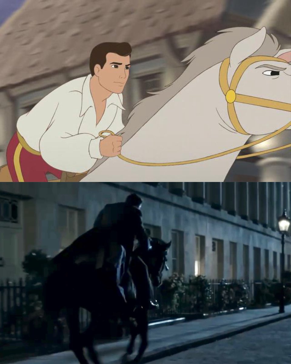 The way they’re both running after the love of their lives because she got arrested