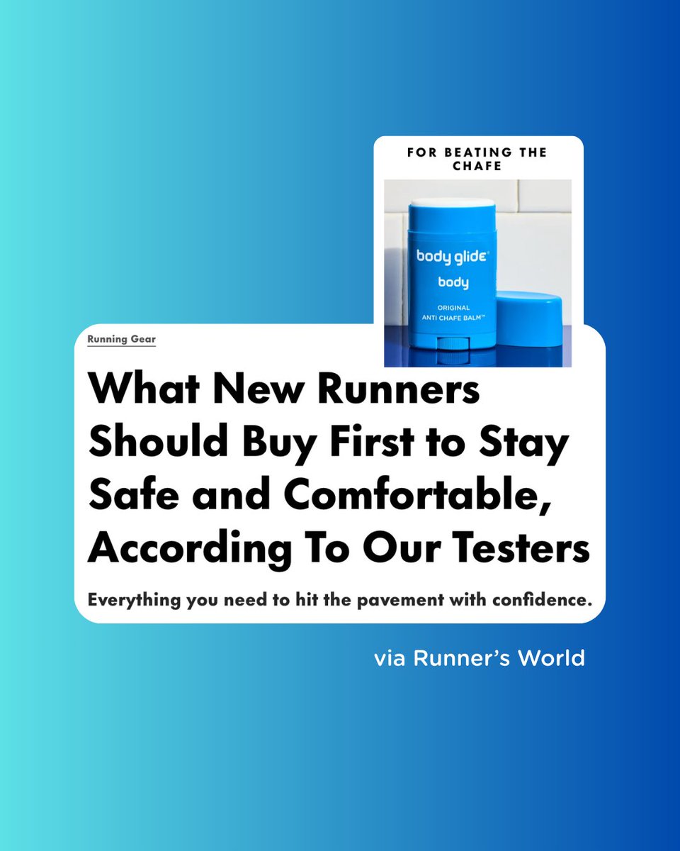 Body Glide tweet media