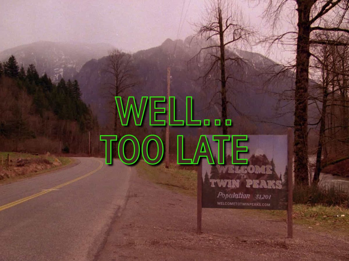 Welcome to Twin Peaks tweet media