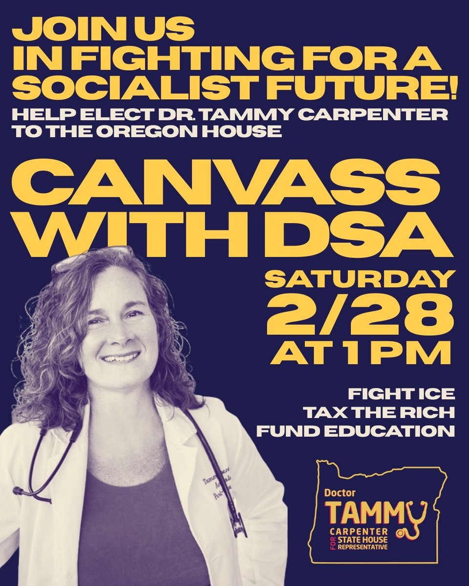 Portland DSA tweet media