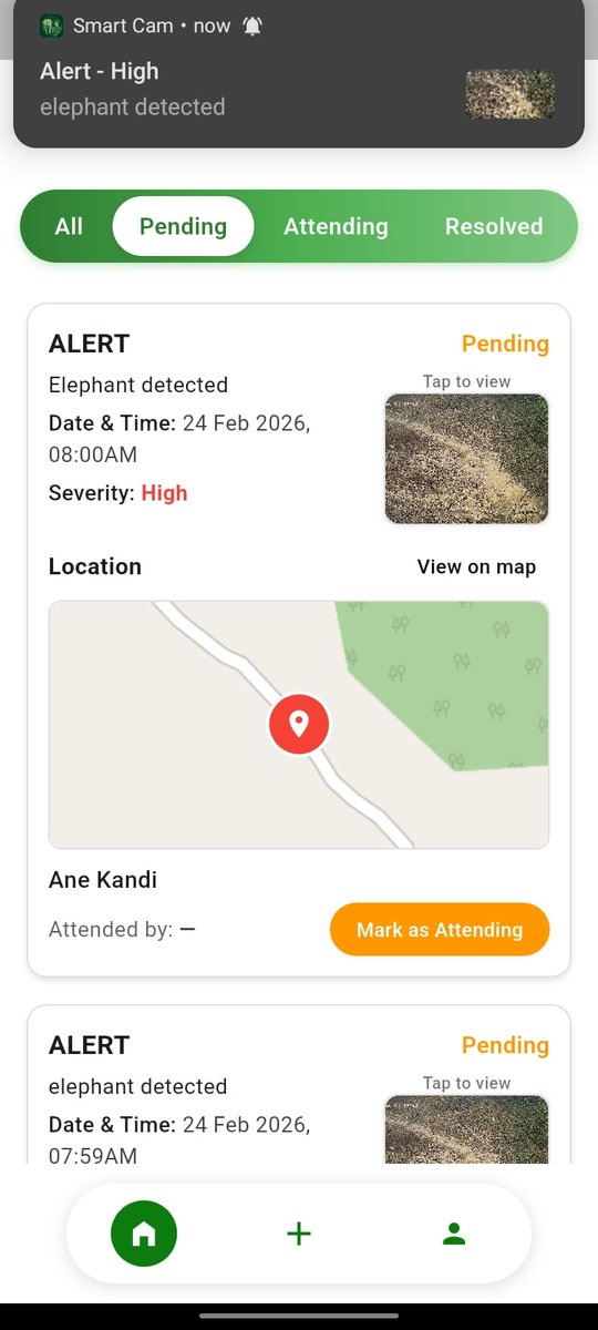 raghav_99's tweet photo. 24th Feb, Tuesday Alerts to Forest Guards. It helped them to attend. #elephantdetection https://t.co/UQZ2o7lrNX
