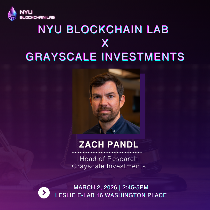 Blockchain Lab at NYU tweet media