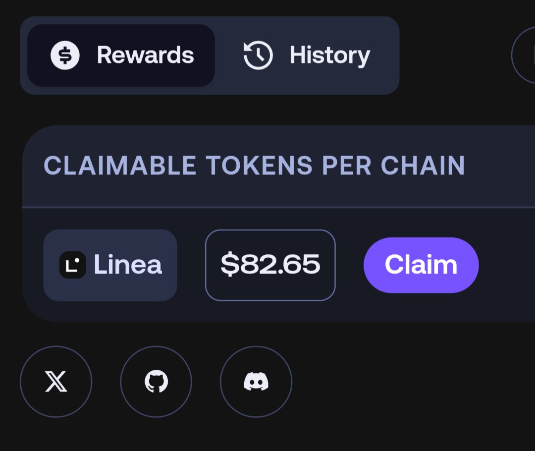 เคลม $LINEA 
จาก MetaMask Rewards Season 1
👉 app.merkl.xyz → Dashboard