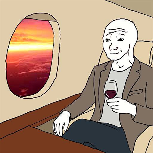 When I think of the greatest meme of all time… 

It isn’t Pepe 

It isn’t Troll

It isn’t any of these forced coins that the cabal crime out no where and then they’re gone the next week

I think of $Wojak

> It’s the most memeable

> It’s the most relatable

> imo the best r/r