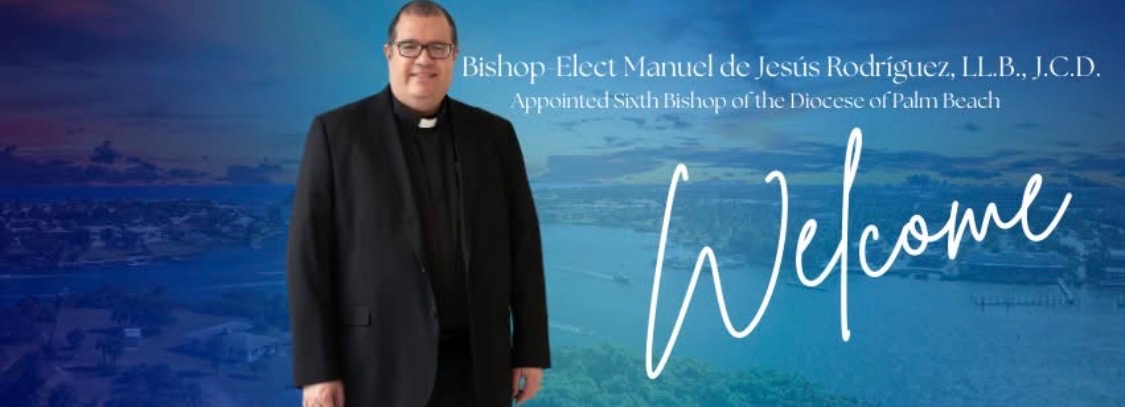 We would like to give a warm welcome to Bishop Manuel de Jesus Rodriguez!
The installation will happen today <a href="/2pm/">Two O'clock</a> EST, and you can watch the live stream at the link below!
youtube.com/live/9eLnuicMh…