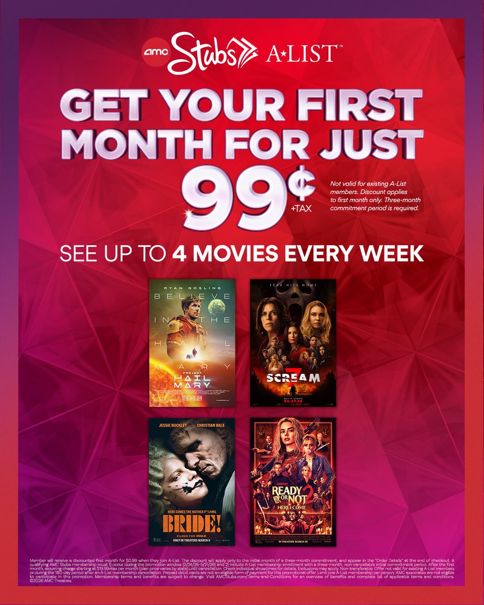 AMC Theatres tweet media