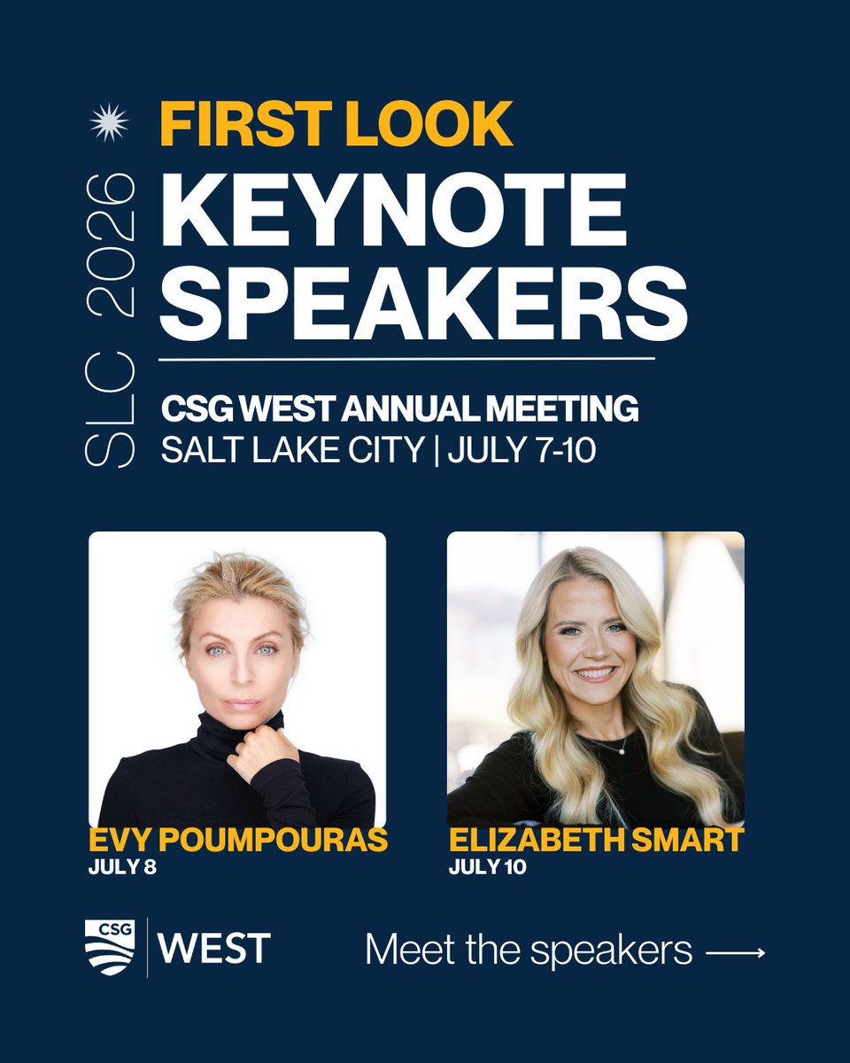 CSG West tweet media