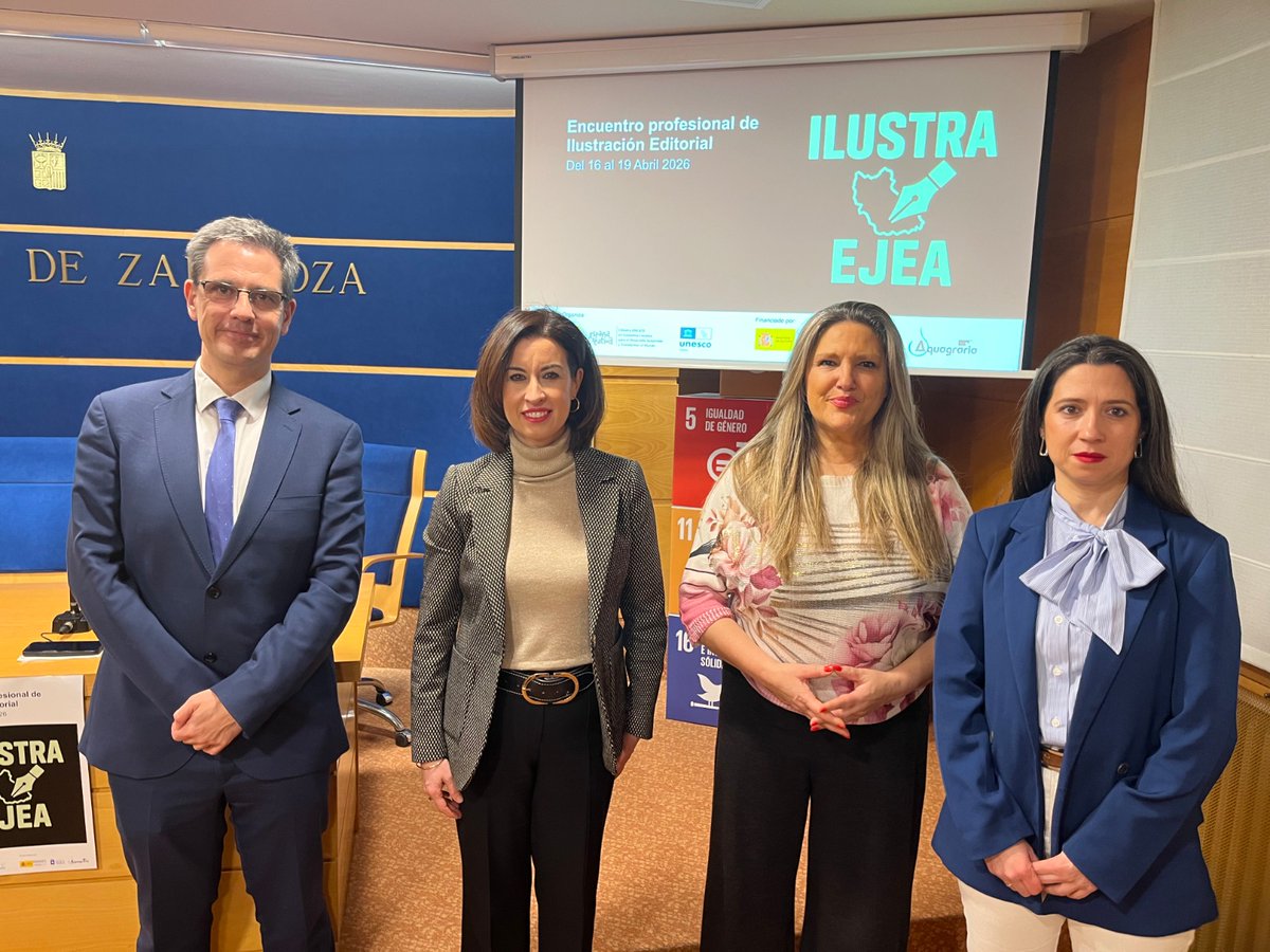 Hoy hemos presentado la primera edición del encuentro profesional de ilustración editorial #IlustraEjea, un proyecto que cuenta con el apoyo de <a href="/culturagob/">Ministerio de Cultura</a> a través de las ayudas para entidades sin fines de lucro que promueven y fortalecen la industria editorial.