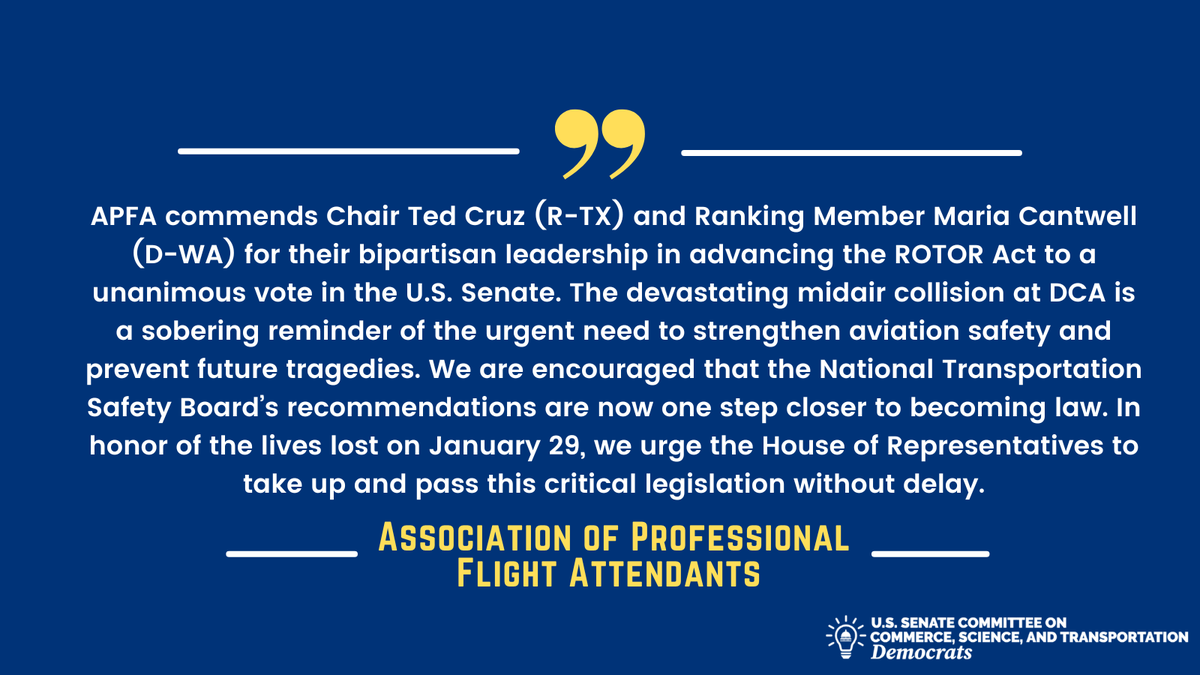 Senate Commerce, Science, Transportation Committee tweet media