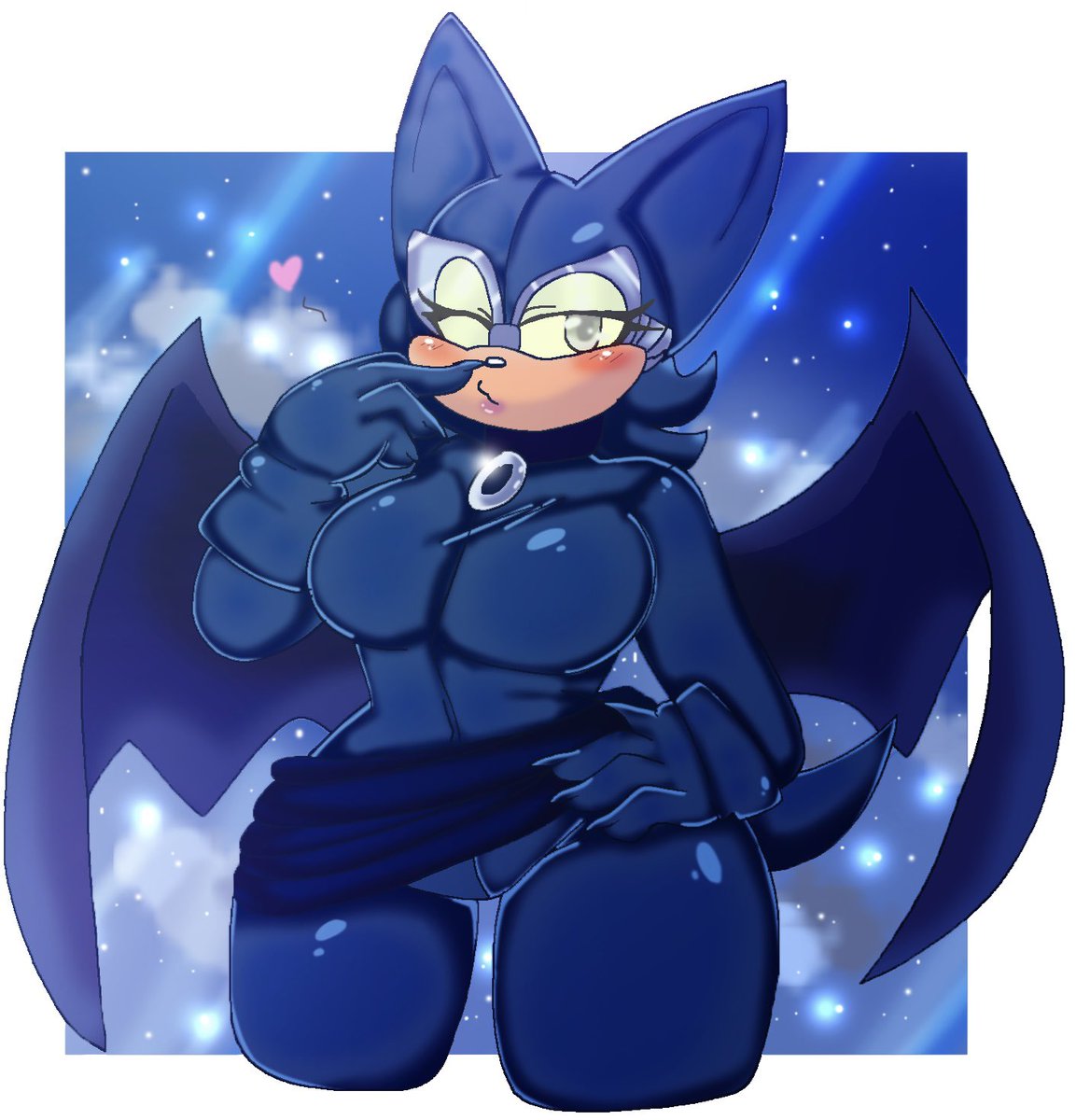 XxbunnygirlxX2's tweet photo. Cat woman Rouge~ 💖✨ https://t.co/pqG3LEEOMs