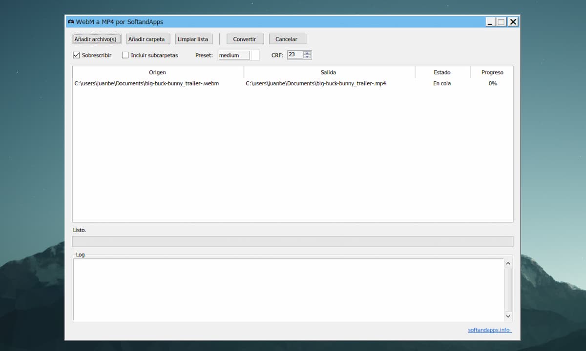 softapps's tweet photo. ¿Encuentras vídeos #WebM que no puedes reproducir? 📹
WebM a MP4 por SoftandApps es un convertidor sencillo y GRATUITO de WebM a #MP4.
Disponible para Windows y Linux.
➡️https://t.co/ePfz1mwh5P https://t.co/KTHVmbtAFj