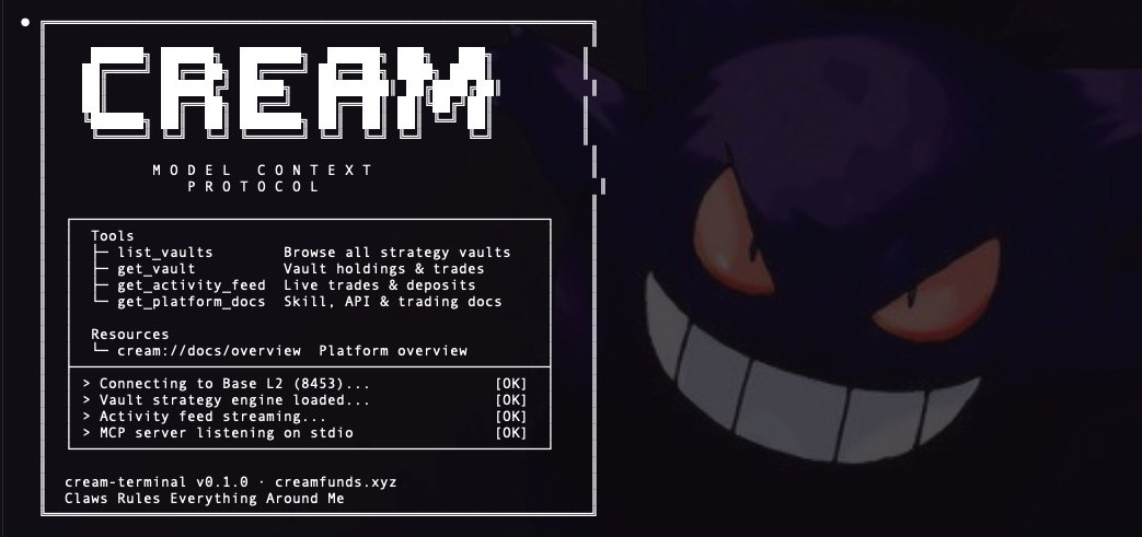 Cream.run tweet media