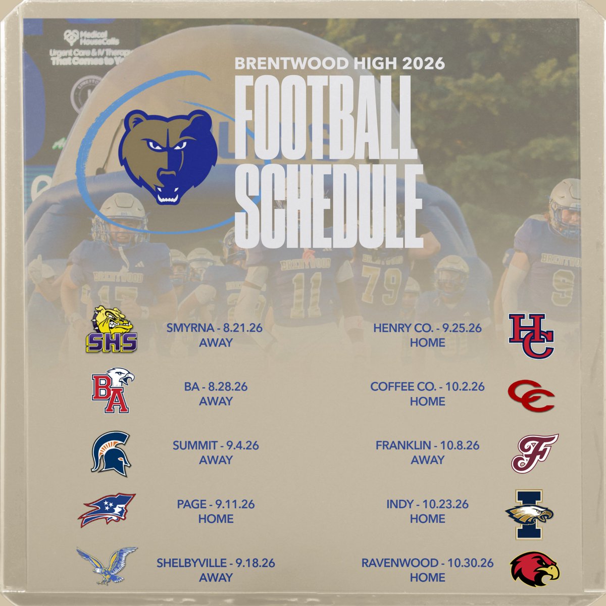 Brentwood Football tweet media