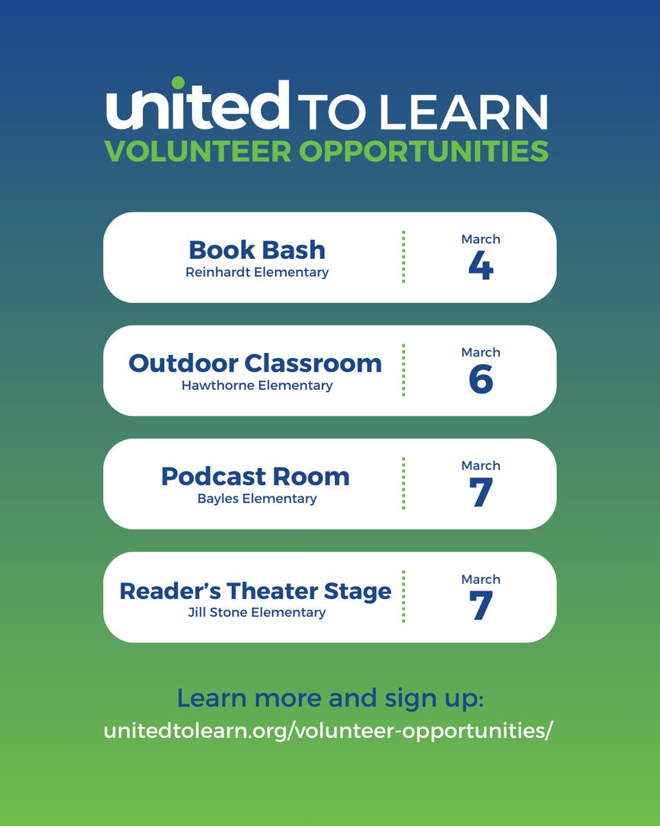 United to Learn tweet media