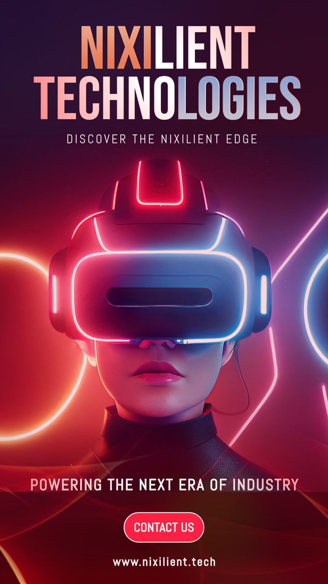 NixilientTech's tweet photo. Is your company built for the next decade… or the last?

Outdated systems impede growth. Nixilient delivers custom intelligent infrastructures that adapt, scale, and deliver immediate impact, embedding trust across every level of your organization.

https://t.co/U18cza3l4c https://t.co/LE8qB9Ncng