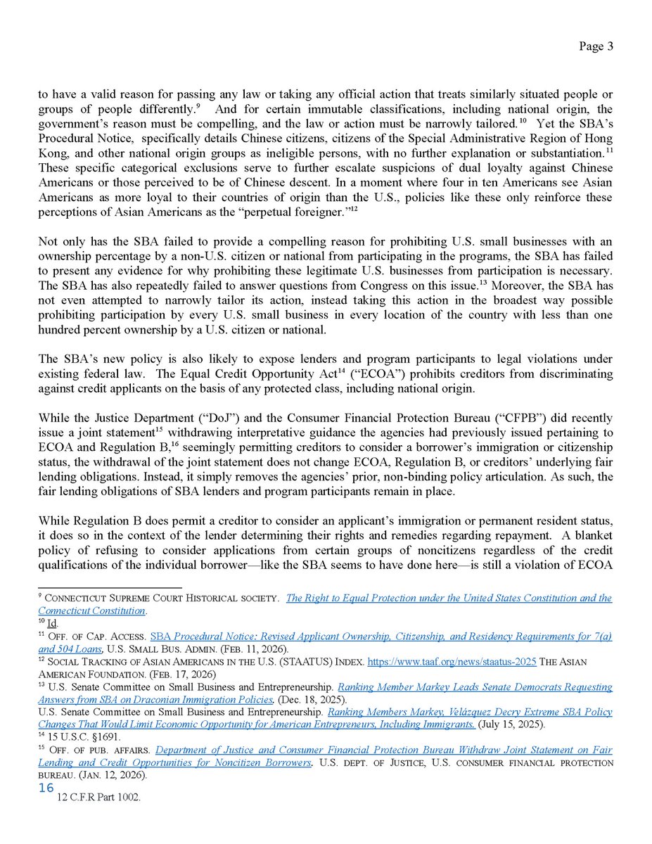 House Committee on Small Business Democrats tweet media