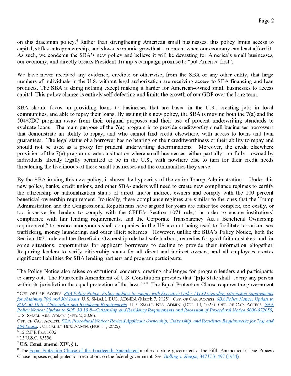 House Committee on Small Business Democrats tweet media