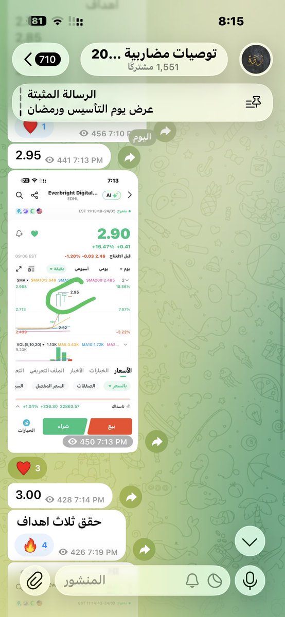 0jb5_'s tweet photo. سهم اخر
$EDHL
من 2.62 الى 3.00 ✅ https://t.co/kIEePXwL0b