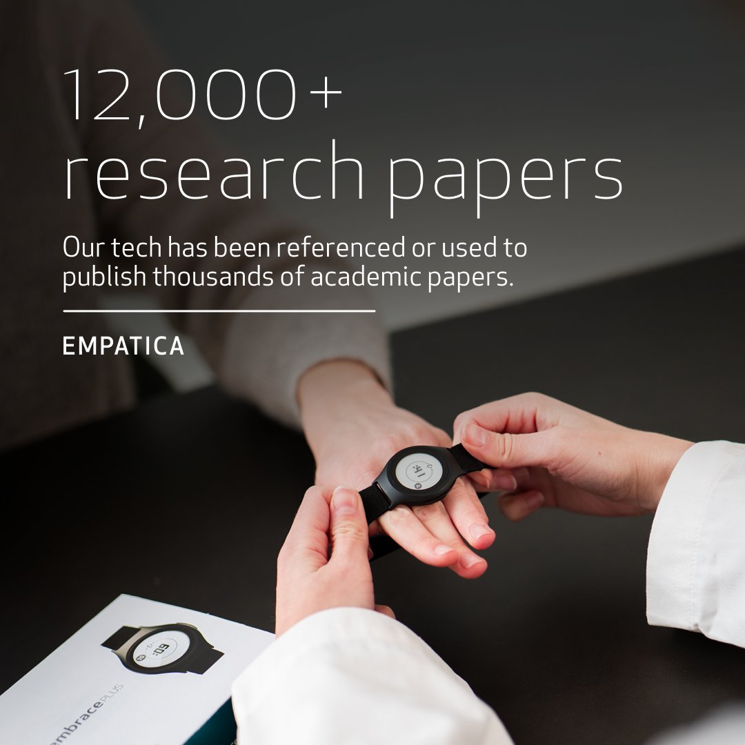 Empatica tweet media