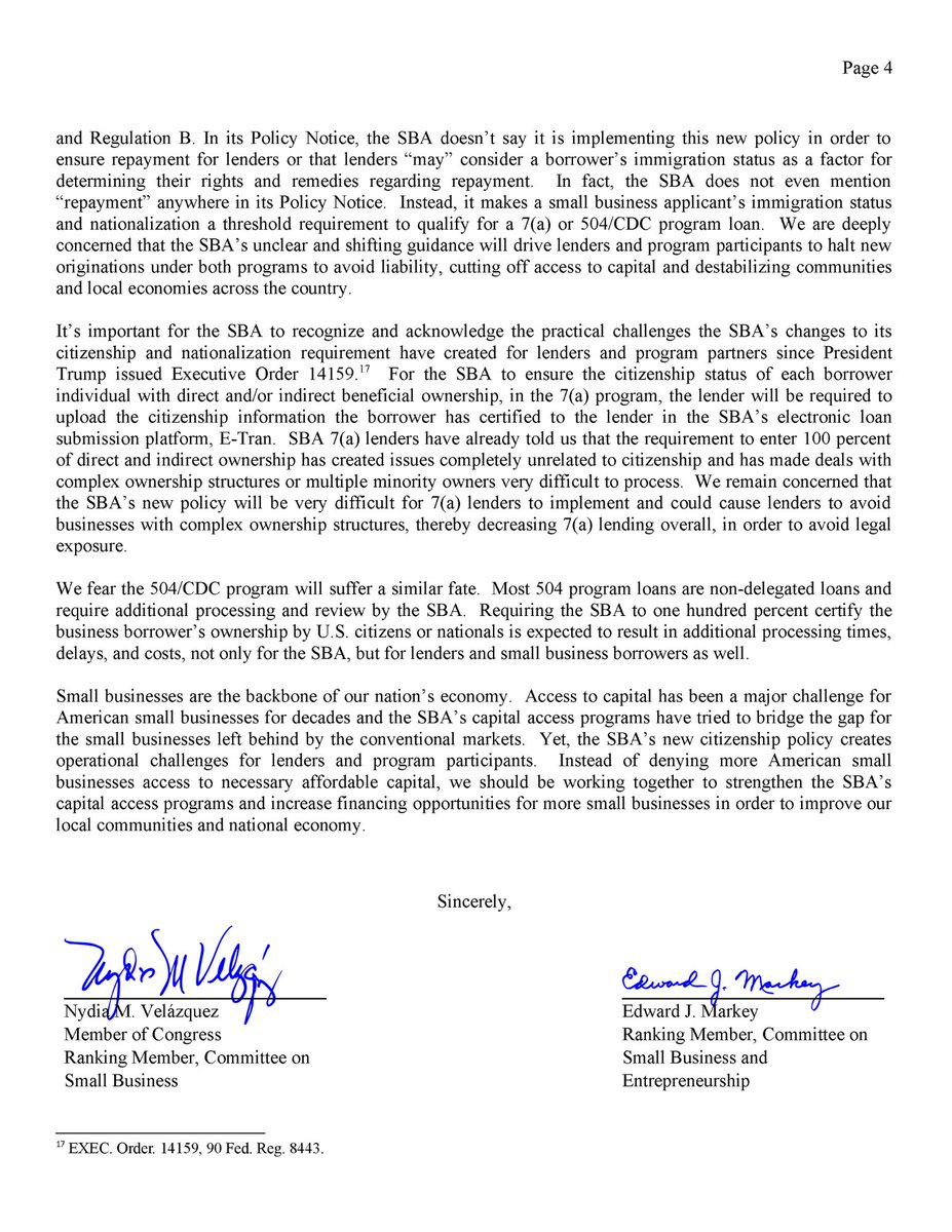 House Committee on Small Business Democrats tweet media