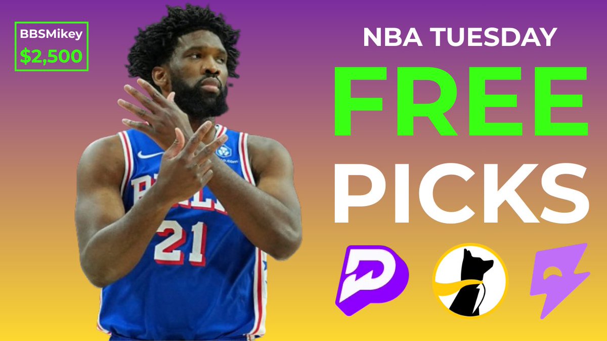 BBFFMikey's tweet photo. Here are the best FREE NBA picks for PrizePicks and Underdog today (2/24)!

We were 3 for 4 overall yesterday, including 2 for 2 in the VIP community🔥
- 12-5 over the last 3 days
- 10-3 in VIP over the last 6 days

👉 Follow if you respect the grind!

https://t.co/DnUKCSxyVs https://t.co/1n116J3dfK