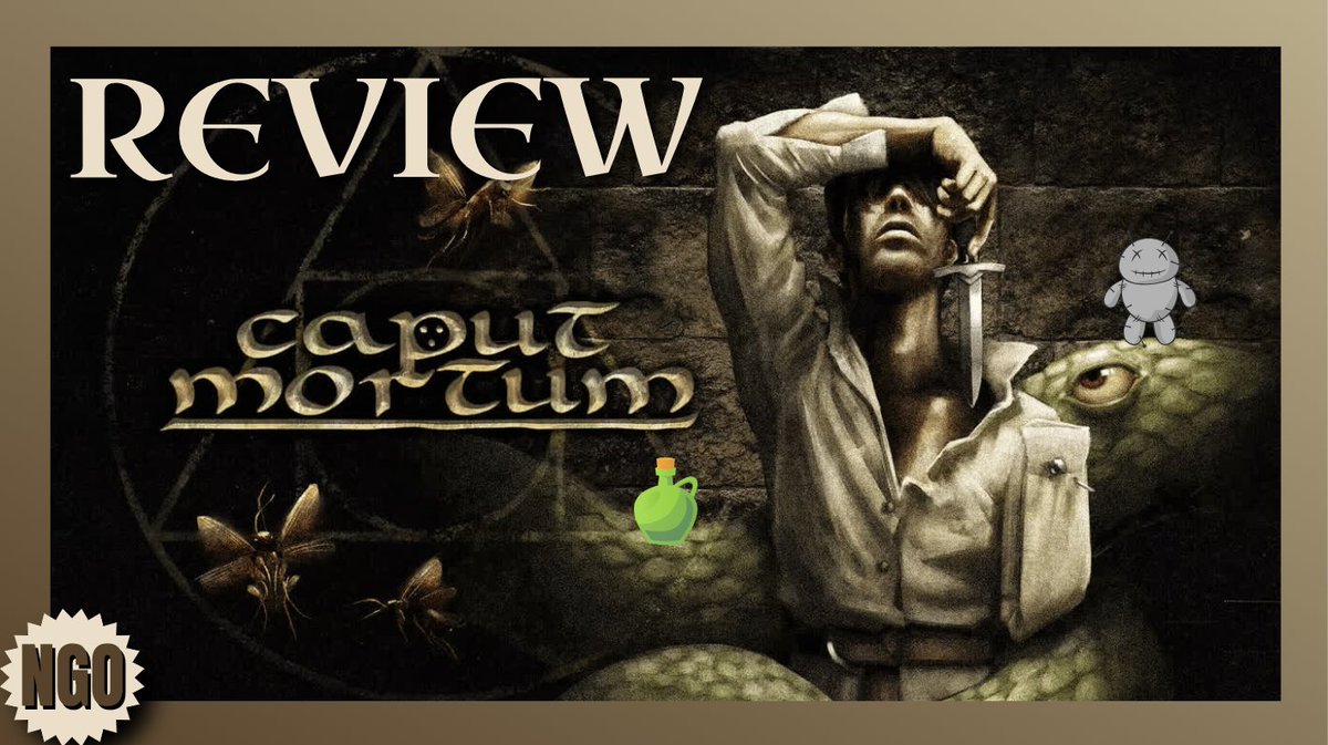 naysgameopinion's tweet photo. Here's my review for Caput Mortum!🐍A unique game about alchemy, mystery, & having no control.🧬The controls are confusing, but that's half the fun.👐🏽 #caputmortum #horror
🔽🔽🔽🔽🔽🔽
https://t.co/q4Qg877G9s https://t.co/nE9vfW19wy