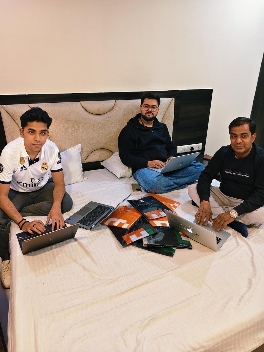 HackIndiaXYZ's tweet photo. Midnight execution. Zero margin for error. While the city sleeps, the team aligns.
HackIndia Spark 1 happens because of discipline and preparation.
Premium experiences are built the night before.
#HackIndia #MidnightGrind #ExecutionMatters #Leadership #Web3India #AICommunity #BITGorakhpur #InnovationAtScale