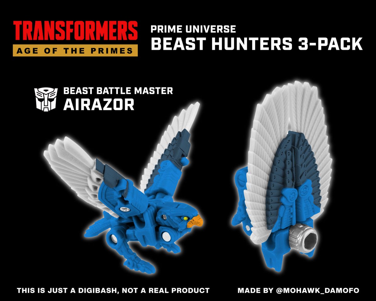 Transformers: Age of the Primes Beast Hunters 3-Pack!!!

Based on Construct-Bots TFP Triple Team set XD

RTs appreciated!
#Transformers #Digibash