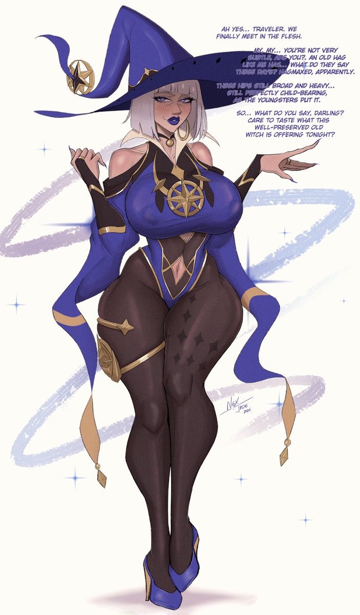 Granny Barbeloth from Genshin 🧙‍♀️